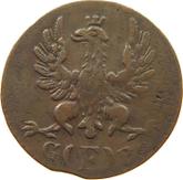 Obverse 1 Heller 1817 F G.B.