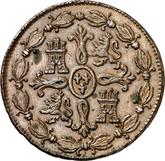 Reverse 8 Maravedís 1775