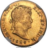 Obverse 1 Escudo 1820 Mo JJ