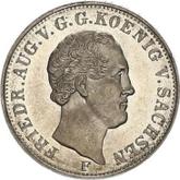 Obverse 1/6 Thaler 1847 F