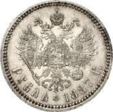 Reverse Rouble 1887 (АГ) Small head
