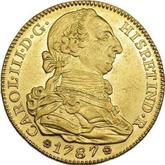 Obverse 4 Escudos 1787 M DV