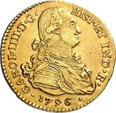 Obverse 2 Escudos 1796 P JF