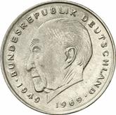 Obverse 2 Mark 1978 D Konrad Adenauer
