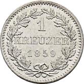 Reverse Kreuzer 1859
