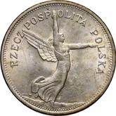 Reverse 5 Zlotych 1928 Nike