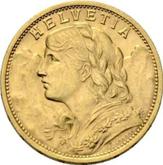 Obverse 20 Francs 1903 B Vreneli
