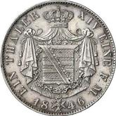 Reverse Thaler 1846 F
