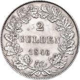 Reverse 2 Gulden 1846