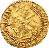 Obverse Half Angel no date (1604-1619) Second coinage