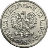 Obverse 10 Groszy 1983 MW