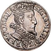 Obverse 3 Groszy (Trojak) 1603 K Krakow Mint