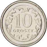 Reverse 10 Groszy 2004 MW