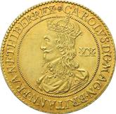 Obverse Unite no date (1631-1639) Briot's coins