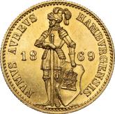 Obverse Ducat 1869 B