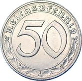 Obverse 50 Reichspfennig 1939 B