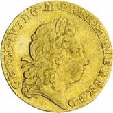 Obverse Half Guinea 1724 First laureated bust