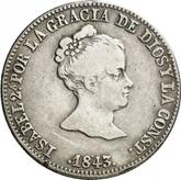 Obverse 4 Reales 1843 B CC