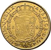 Reverse 8 Escudos 1819 JP