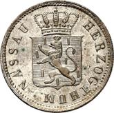 Obverse 3 Kreuzer 1855