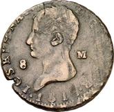 Obverse 8 Maravedís 1811