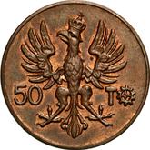 Obverse 50 Mark 1923 KL Pattern