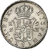 Reverse 2 Reales 1808 S CN