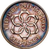 Reverse Sixpence 1937 HP Pattern