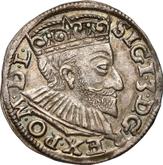 Obverse 3 Groszy (Trojak) 1592 IF Poznań Mint