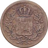 Obverse 1 Pfennig 1854