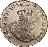 Obverse 18 Groszy (Tympf) 1763 FLS Elbing