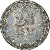 Reverse Threepence 1562 Milled coinage