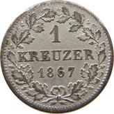 Reverse Kreuzer 1867