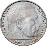 Obverse 2 Reichsmark 1939 D