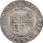 Reverse Shilling no date (1625-1642) Second draped bust