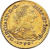 Obverse 2 Escudos 1790 NR JJ