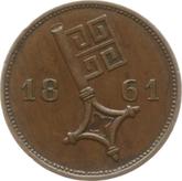 Obverse 2 1/2 Schwaren 1861