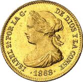 Obverse 2 Escudos 1868