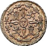 Reverse 2 Maravedís 1805