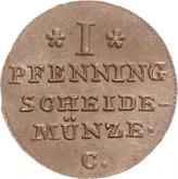 Reverse 1 Pfennig 1820 C