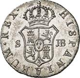 Reverse 1/2 Real 1832 S JB