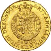 Reverse Half Guinea 1803 Garter