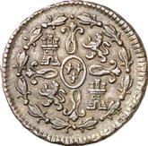 Reverse 2 Maravedís 1787