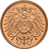 Reverse 2 Pfennig 1914 G