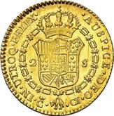 Reverse 2 Escudos 1811 c CI