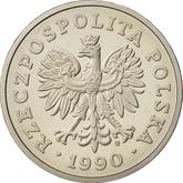Obverse 50 Zlotych 1990 MW