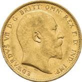 Obverse Sovereign 1903 S