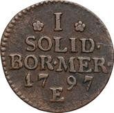 Reverse Schilling (Szelag) 1797 E South Prussia