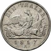 Reverse Thaler 1817 A