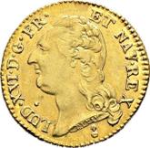 Obverse Louis d'Or 1786 AA